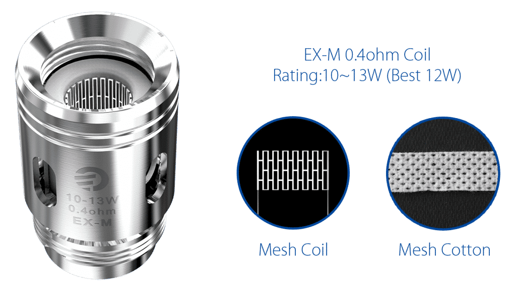 Joyetech EX-M 0.4ohm Mesh Head