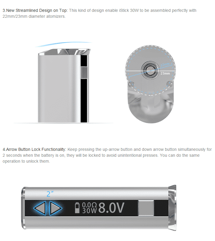 Eleaf iStick 30W Mod