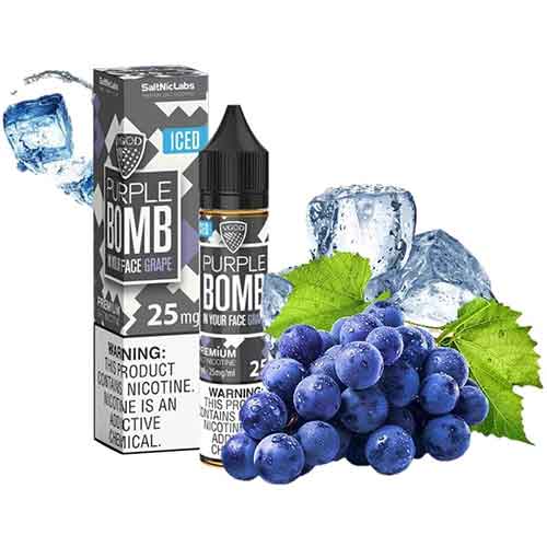 VGOD ICED Purple Bomb SaltNic Ejuice Dubai Dubai Abu Dhabi