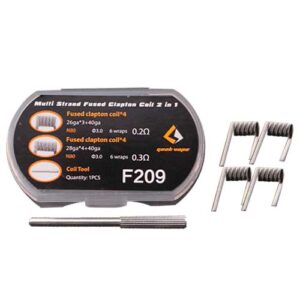 Geekvape Multi Strand Fused Clapton Coil 2 in 1 8pcs/pack