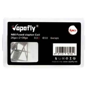 Ni80 Fused Clapton كويلات فيب فلاي