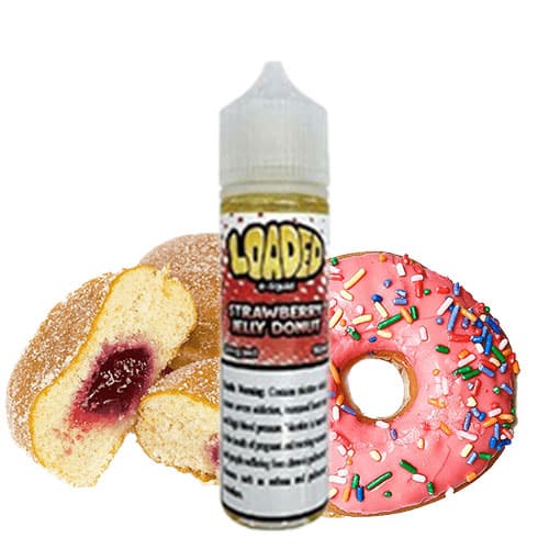 Strawberry Jelly Donut Loaded Ejuice Dubai Loaded Vape RAK
