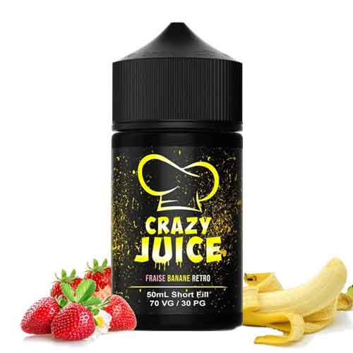 Strawberry Banana Retro - Mukk Mukk
